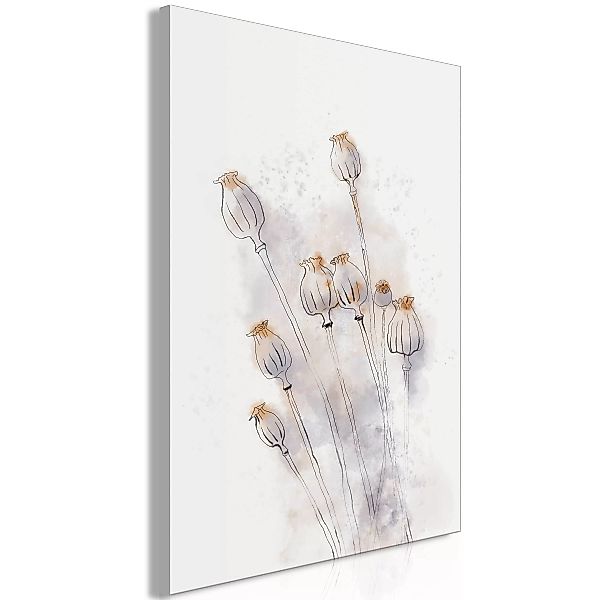 Wandbild - Peaceful Poppies (1 Part) Vertical günstig online kaufen