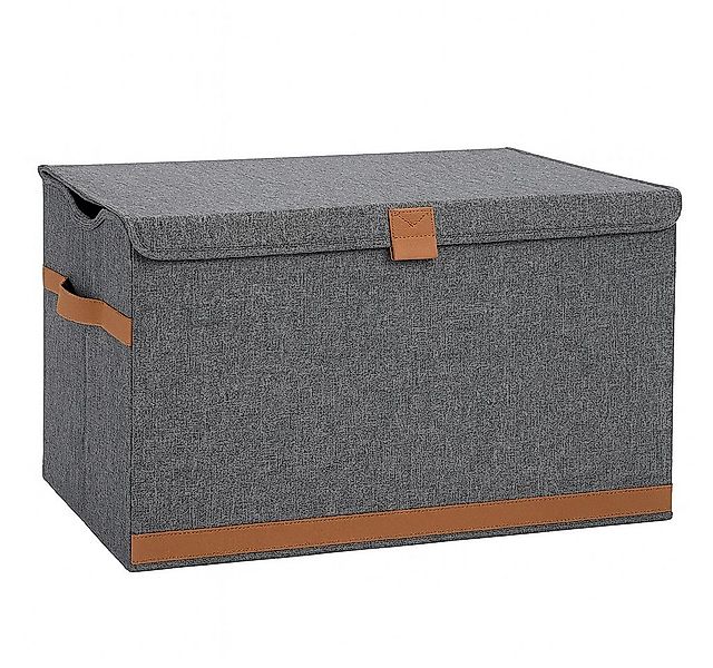 hausleben Aufbewahrungsbox Faltbar mit Deckel & Griff, Verstärkt mit Holz günstig online kaufen