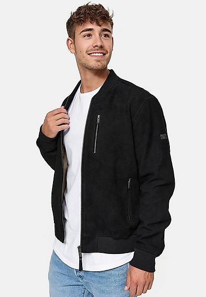 Indicode Sommerjacke Maddoc aus echtem Wildleder günstig online kaufen