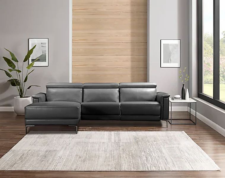 Home affaire Ecksofa »Lund, L-Form, 261cm, man. o. elektr. Relaxfunktion (m günstig online kaufen