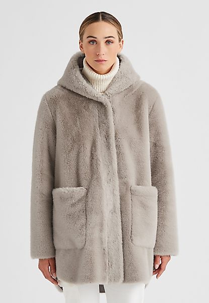 Milestone Fellimitatjacke MSPersiana Damen Kunstfelljacke Übergangsjacke günstig online kaufen