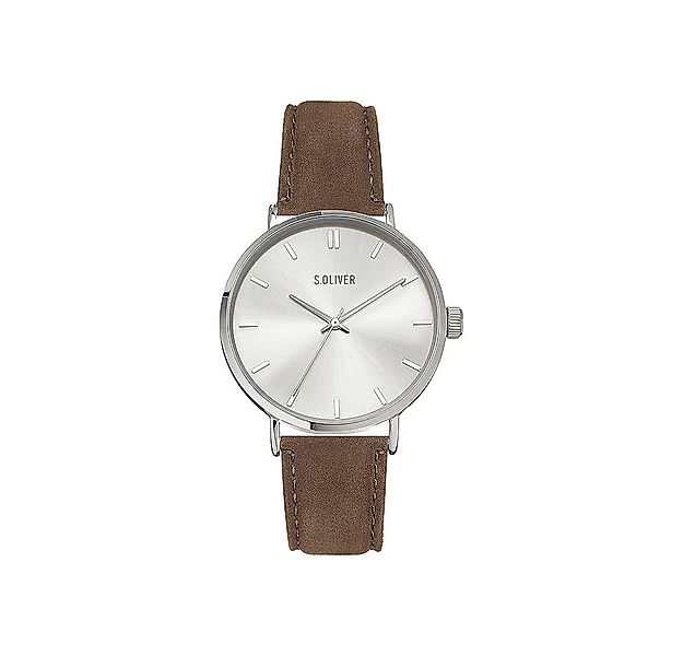 s.Oliver Quarzuhr s.Oliver Armbanduhr mit Kunstlederarmband SO-4226-LQ, s.O günstig online kaufen