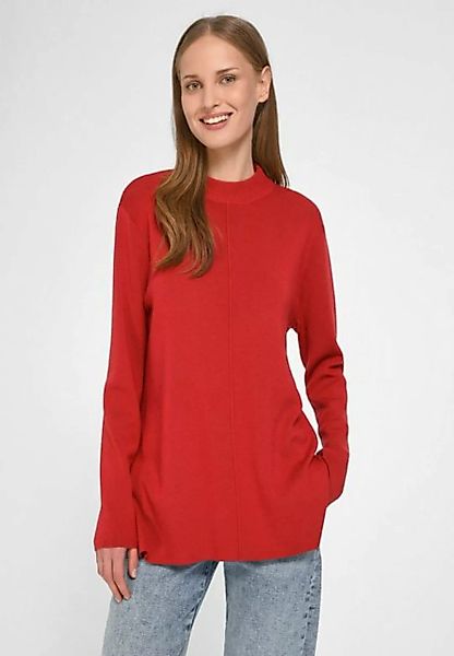 Long-Pullover Peter Hahn rot günstig online kaufen