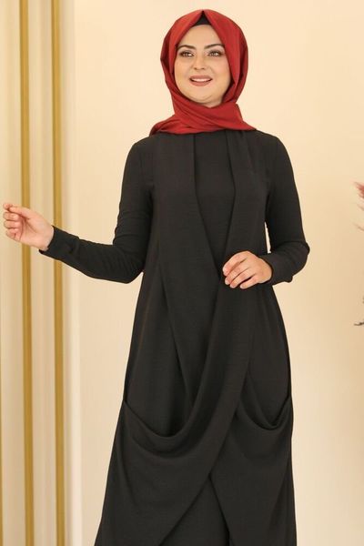 Modavitrini Longtunika Damen Anzug Lange Tunika günstig online kaufen