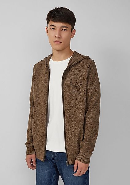 s.Oliver Cardigan Strickjacke Trachtenstrickjacke aus Baumwolle günstig online kaufen