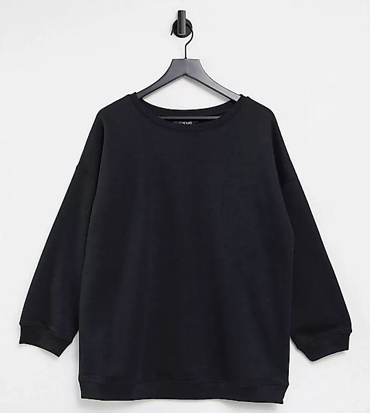 Yours – Sweatshirt in Schwarz günstig online kaufen