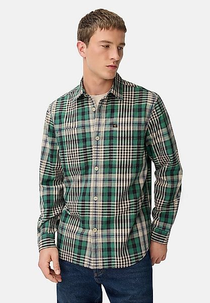 camel active Langarmhemd mit Kentkragen und Brusttaschen Langarm Button-Dow günstig online kaufen