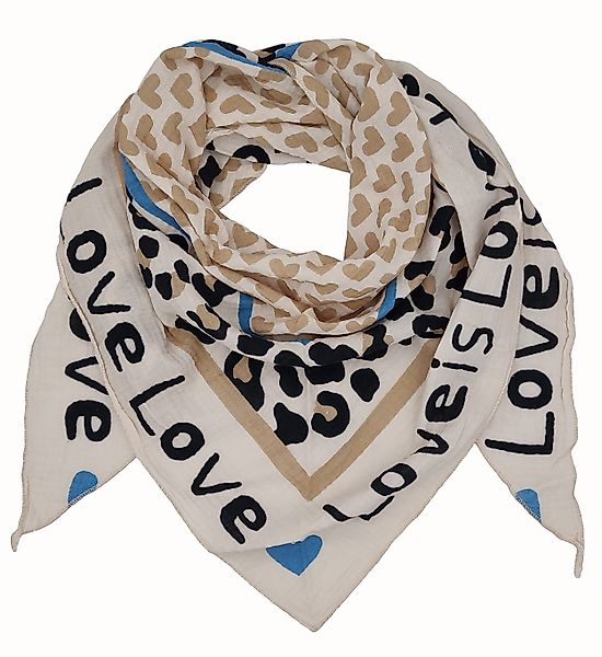 Cassandra Accessoires Dreieckstuch "Love", Made in günstig online kaufen