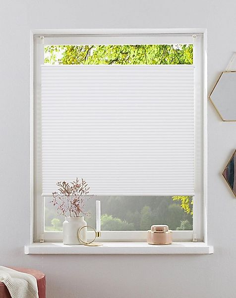 OTTO home Plissee CASUL, verdunkelnd, ohne Bohren, freihängend, Klemmfix, W günstig online kaufen