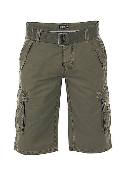 riverso Kurze Hosen Herren Cargo Shorts mit Gürtel Regular Fit RIVAnton günstig online kaufen