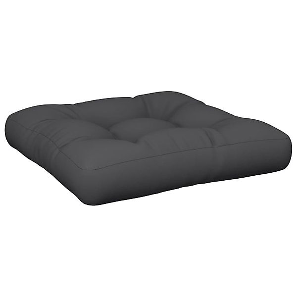 vidaXL Sitzauflage Palettenkissen Schwarz 50x50x12 cm günstig online kaufen