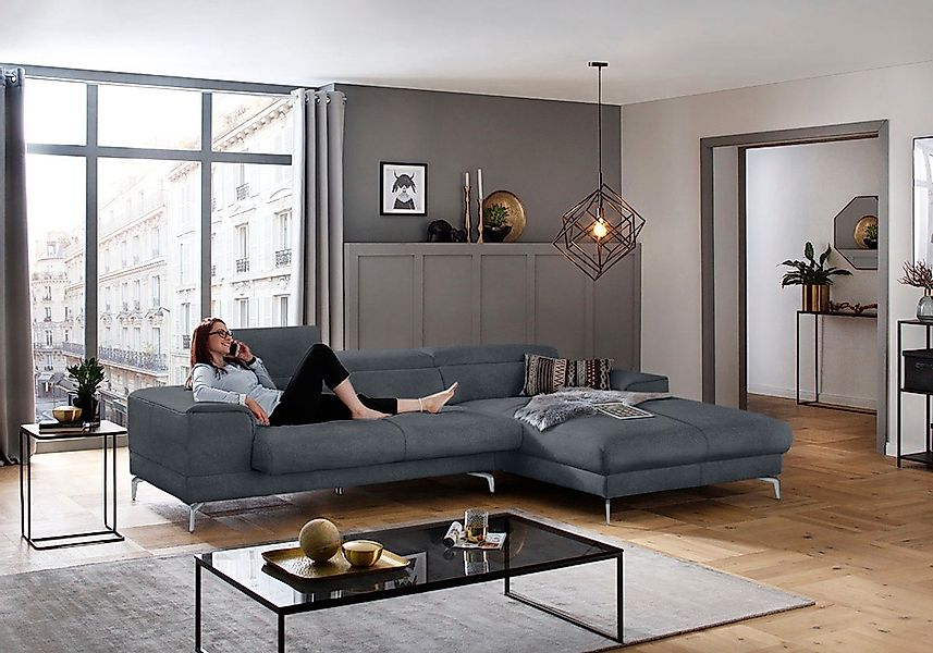 W.SCHILLIG Ecksofa "piedroo, Designsofa mit tollem Sitzkomfort, bequem und günstig online kaufen