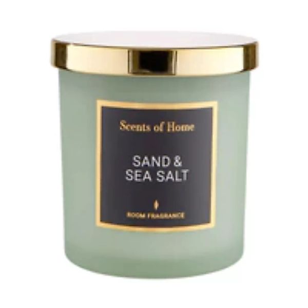 SCENTS OF HOME Duftkerze Sand & Sea Salt mit Sojawachs günstig online kaufen