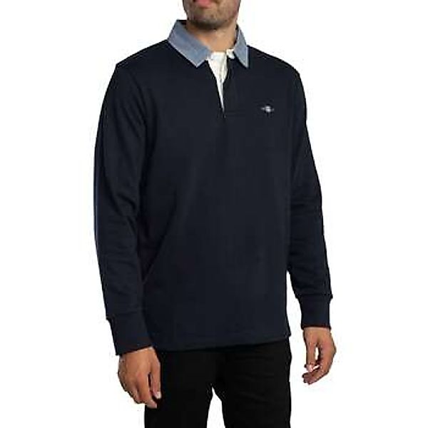 Gant Langarm-Poloshirt REG CHAMBRAY HEAVY RUGGER günstig online kaufen
