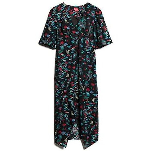 Superdry  Kleider Robe mi-longue transparente femme günstig online kaufen