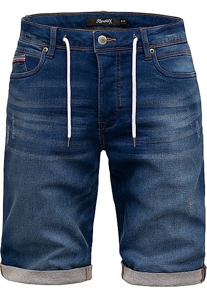 REPUBLIX Jeansshorts JACE Herren Bermuda Jeans Short Hose Regular Fit günstig online kaufen