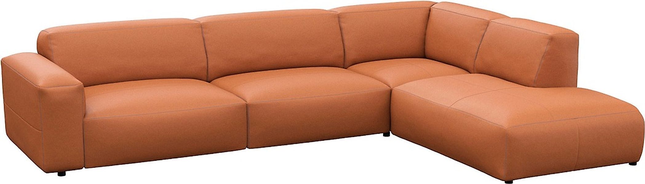 FLEXLUX Ecksofa »Lucera, super bequem durch hochwertigen Sitzaufbau mit Kal günstig online kaufen