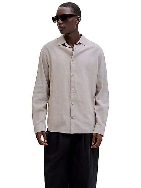 Freizeit Hemd JJESUMMER LINEN BLEND - Regular Fit günstig online kaufen