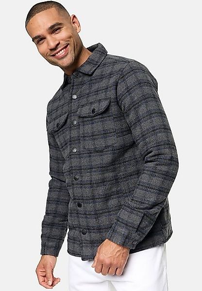 Indicode Sommerjacke Spin mit klassischem Karomuster günstig online kaufen