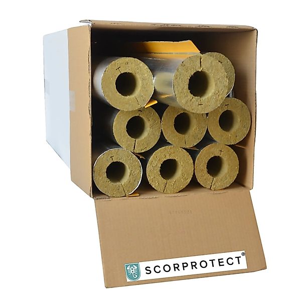 Scorprotect Karton Rohrisolierung Alu 54 MM X 30 MM günstig online kaufen