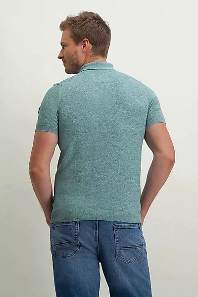State Of Art Knitted Poloshirt Grün - Größe XXL günstig online kaufen