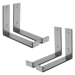 ML-DESIGN Wandregalhalter Regalhalterung L-Form aus Metall, günstig online kaufen