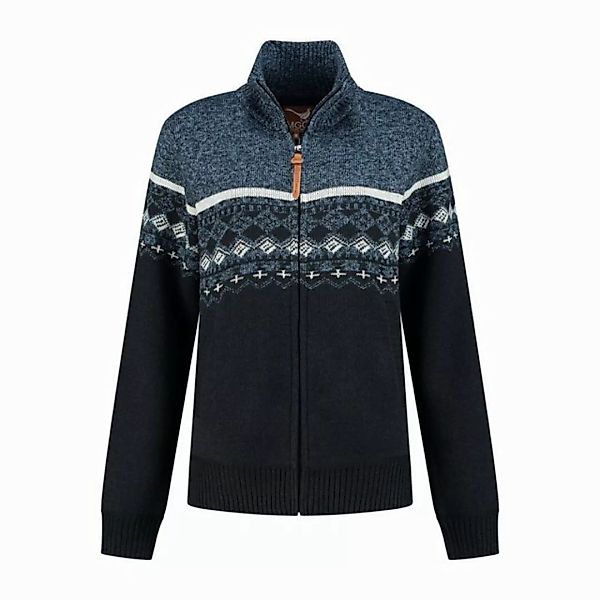 MGO Strickjacke MGO Denise Cardigan Lady Navy XXL günstig online kaufen