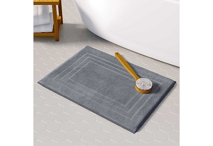 CLASS HOME COLLECTION Duschmatte 2er-Pack Frottee Duschvorleger 50x70 cm, f günstig online kaufen