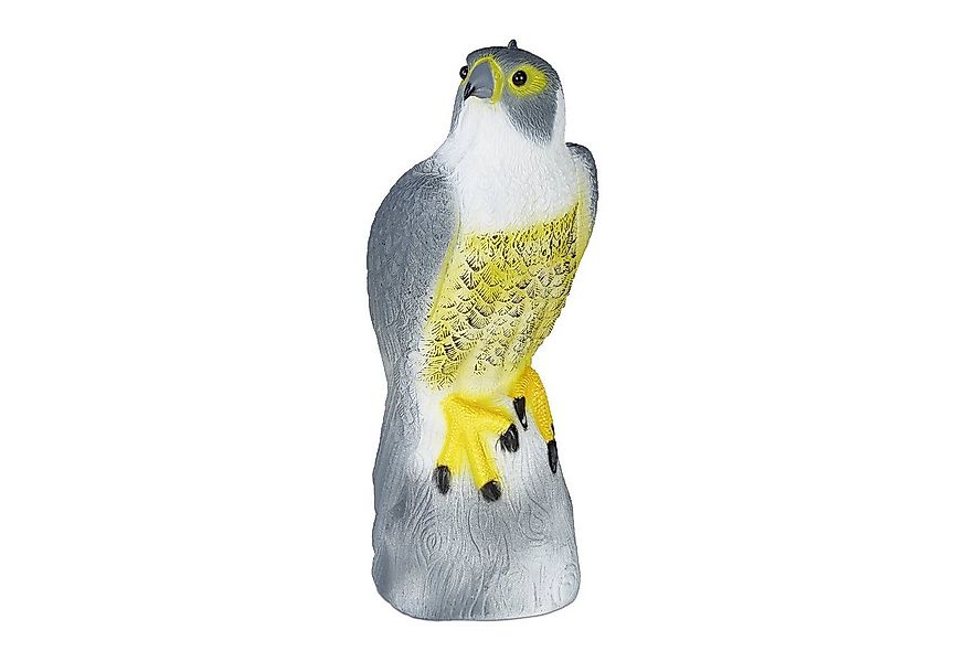 relaxdays Gartenfigur Vogelschreck Falke sitzend günstig online kaufen