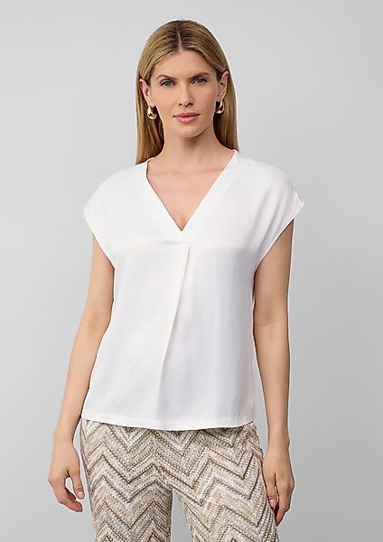 s.Oliver BLACK LABEL Kurzarmshirt Blusenshirt im günstig online kaufen