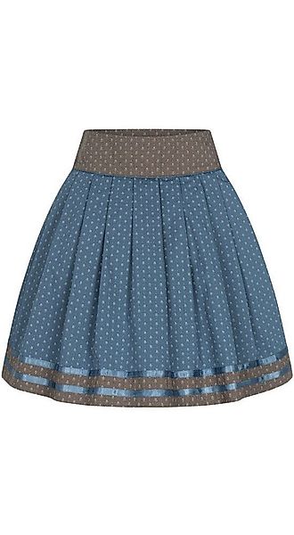 Nübler Trachtenrock Trachtenrock Gerlinde in Rauchblau von Nübler günstig online kaufen