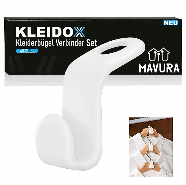 MAVURA Mehrfach-Kleiderbügel KLEIDOX Kleiderbügel Verbinder Set günstig online kaufen