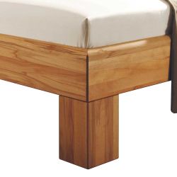 Kernbuche massiv Doppelbetten Oberfläche geölt 85 cm Kopfteil günstig online kaufen