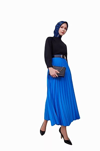 ARMİNE Maxirock Armine Plisseerock Damen, Ankle Length Damenrock, Formell F günstig online kaufen