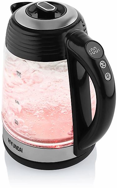 Hyundai Wasserkocher "VK780" 1,7 l 2200 W Temperaturregelung von 40 bis 100 günstig online kaufen