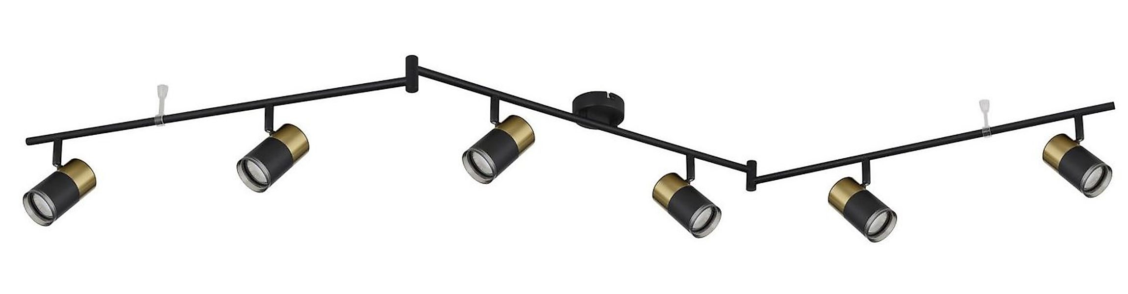 GLOBO LIGHTING Deckenstrahler BRISBON, ohne Leuchtmittel, Deckenspot, Wohnz günstig online kaufen