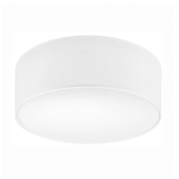 Deckenlampe VIVIAN LM-1.207 1-punkt weiß  mit Lampenschirm 48406 günstig online kaufen