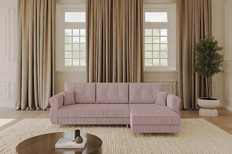 ALTDECOR Ecksofa APOL-L, Couch mit Schlaffunktion, günstig online kaufen