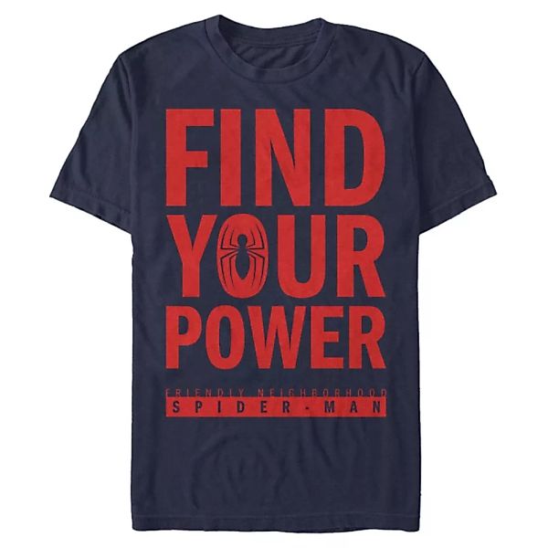 Marvel - Avengers - Spider-Man Find Your Power - Männer T-Shirt günstig online kaufen