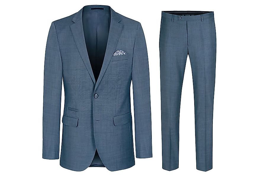 Paul Malone Anzug Herrenanzug modern slim fit Herren Anzug - AMF-Naht (Set, günstig online kaufen