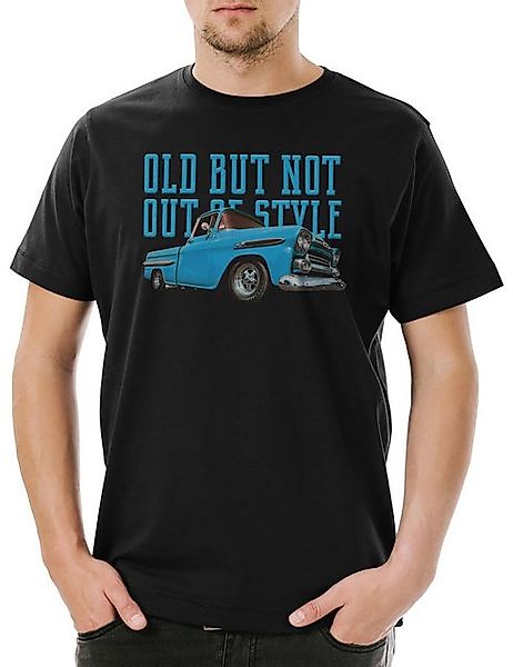 Urban Backwoods Print-Shirt American Pickup Herren T-Shirt Race Racing Auto günstig online kaufen