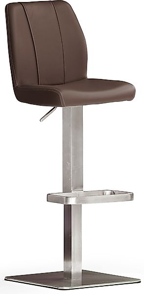 MCA furniture Bistrostuhl »BARBECOOL«, mit Rückenlehne,Bodenplatte eckig, 1 günstig online kaufen