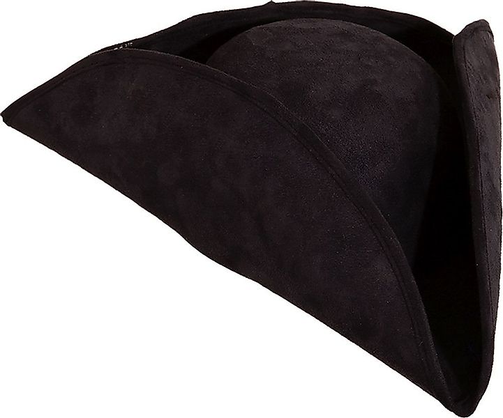 Orlob Piraten-Kostüm Dreispitz Piraten Seeräuber Hut biegsam Schwarz Karnev günstig online kaufen