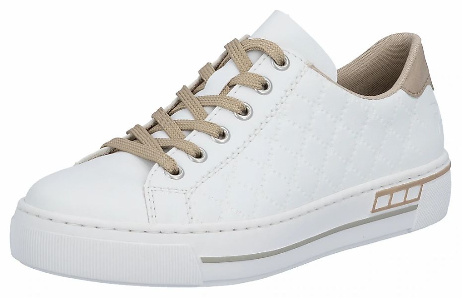 Rieker Plateausneaker harmonischen Kontrastdetails, Freizeitschuh, Halbschu günstig online kaufen