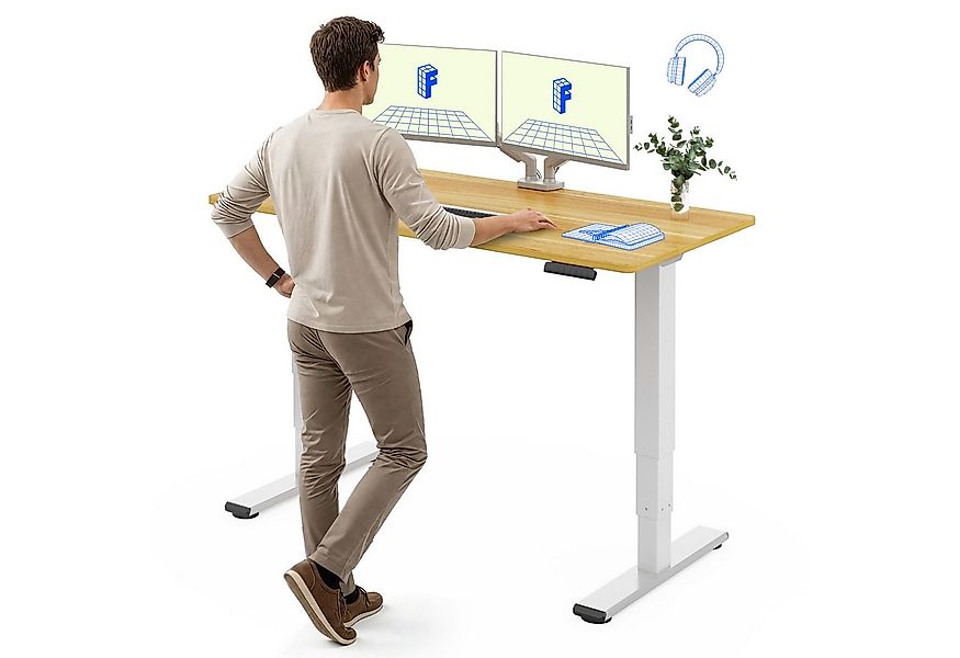 FLEXISPOT Schreibtisch Elektrisch Höhenverstellbarer Schreibtisch EC5 LITE günstig online kaufen
