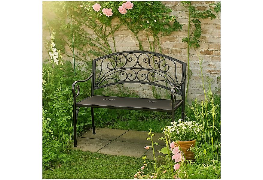 HTI-Living Sitzbank Metallbank in Rostoptik (Stück, 1-St., 1 Gartenbank), G günstig online kaufen