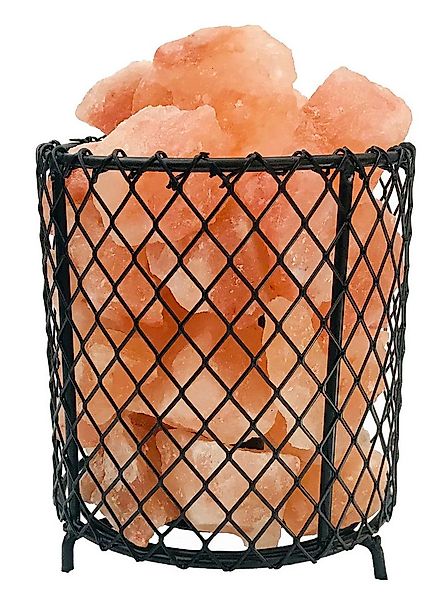 GLOBO LIGHTING Salzkristall-Tischlampe STONE, ohne Leuchtmittel, Salzstein, günstig online kaufen