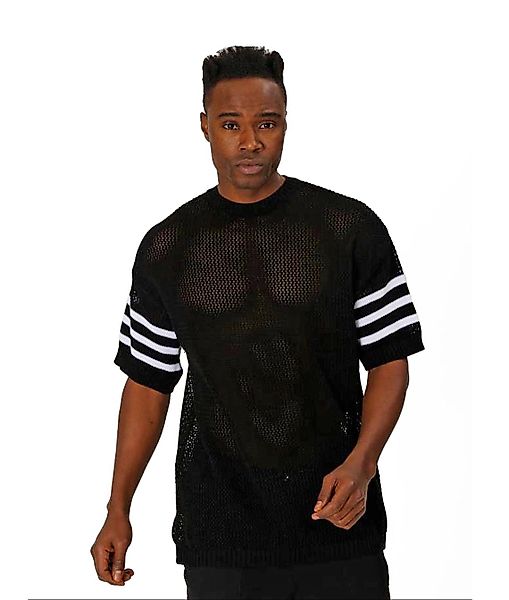 Denim House T-Shirt OVERSIZE Transparent Kurzarm günstig online kaufen