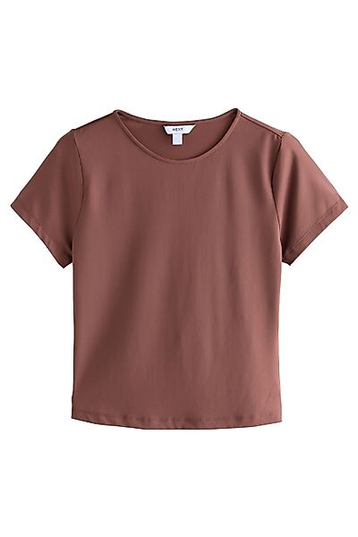 Next T-Shirt Slim Fit Kurzarm-T-Shirt mit günstig online kaufen
