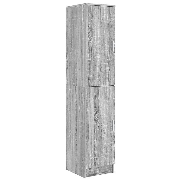 vidaXL Sideboard Büfett-Schrank Graues Sonoma MDF günstig online kaufen